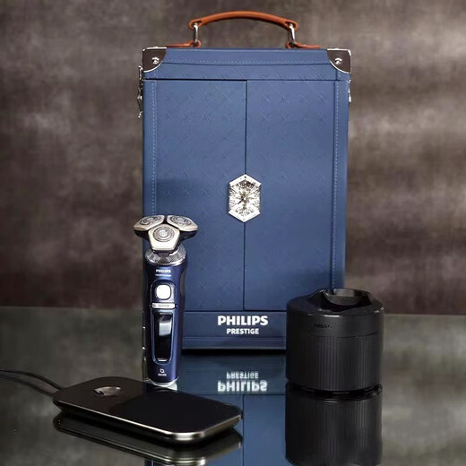 Philips Nouveau Razor Philips SP9886 9890 9870 9871 Gift de rasoir électrique phare Gentleman Black Sp9830
