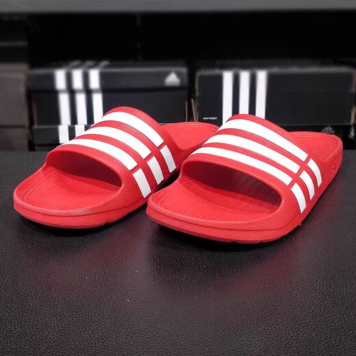 Zapatillas adidas zapatillas para hombres zapatos para mujeres sandalias de playa de verano sandalias transpirables casuales zapatillas de solo disparo gz3774 recomendado para tomar un gran tamaño G15886 rojo 46