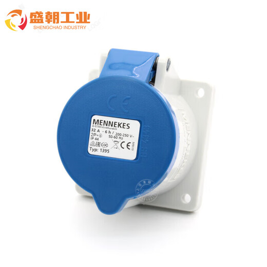 Gongpai Industria de aviación de alta potencia Conector de enchufe impermeable 16A/32A 32A 32A Socket montado en la superficie TYP1421