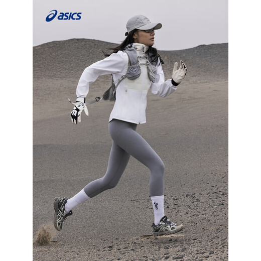 ASICS men's wear-resistant and breathable running shoes GEL-KAHANA 8 FL carbon black/grey 42