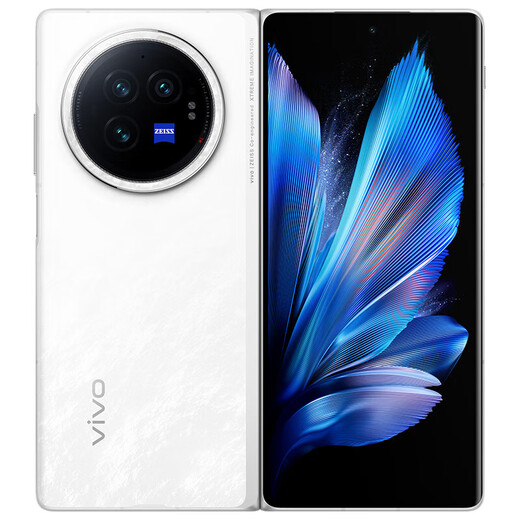 Vivox Fold3/X Fold3 Pro Super Sensual Giant Screen Snapdragon 8Gen3 Pantalla plegable Android Factor Mobile X Fold 3 Pro Light Feather White 16 + 512 GB Nuevo original Unactivado + National Conjunto seguro Conjunto