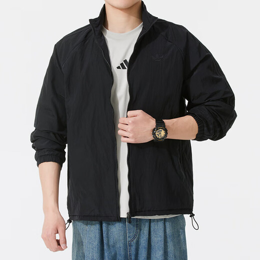 Adidas Clover Jacke Sommer Neue Outdoor -Fitness Sportbekleidung