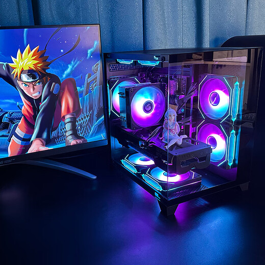 华硕（ASUS）ROG全家桶14代i5 14400F/5060/60Ti 华硕台式组装电脑主机 DIY主机 高端电竞游戏海景房主机 二：12400F | RTX4060 8G