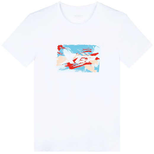 Xtep children's short-sleeved summer cool breathable quick-drying casual short T-shirt for girls fashionable and versatile outdoor half-sleeved top t 9435 pearl white [smart] 150