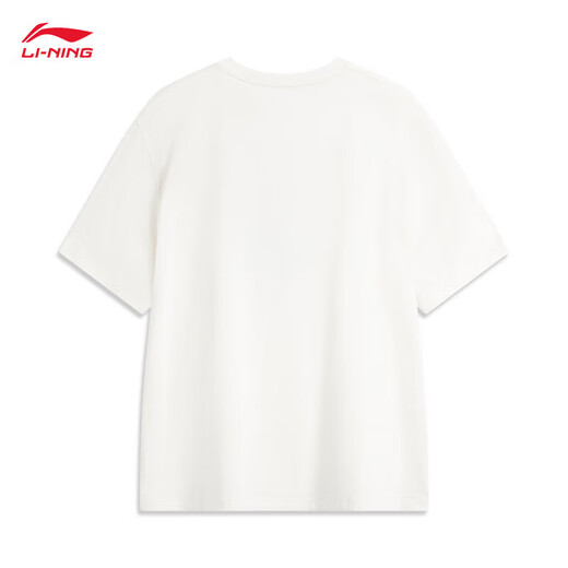 Li Ning Toy Story Contist Series 丨 Футболка мужская ледяная ледовлевая удобная увлажняющая и покачивая культурная рубашка с короткими рукавами AHSV687 Milky White-1 M (170)