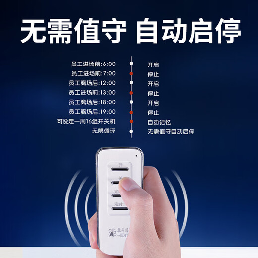 Fenrui wall-mounted ozone sterilizer food factory workshop ozone generator sterilization and deodorization garbage room air purification 20G/h remote control intelligent timing wall-mounted ozone sterilizer food factory/garbage room/canteen/raw material warehouse