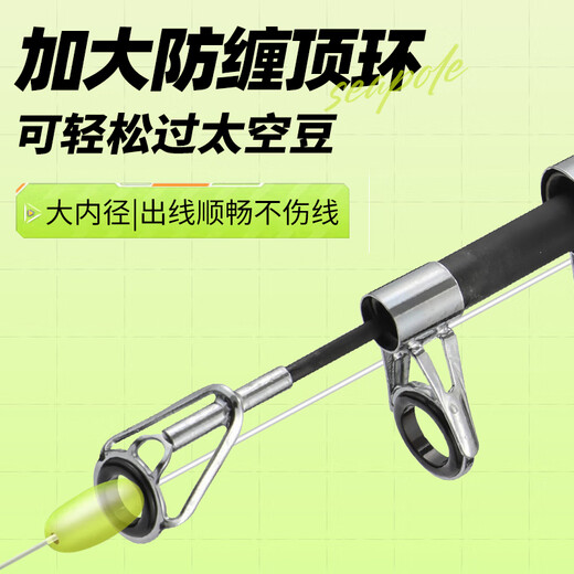 The second generation of the Divine Shark 2.1-meter Osprey Sea Rod Set Super Hard Large Fishing Heavy Long-distance Rod Rod Rod Fishing Rod Fishing Tool
