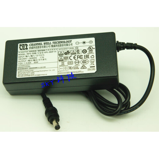 XMSJ欧陆通ADS-65HI-12N-1 ADS-65LSI-12-1 12V6A5A 录像机电源适配器 欧陆通ADS-110DL-12-1 120072G