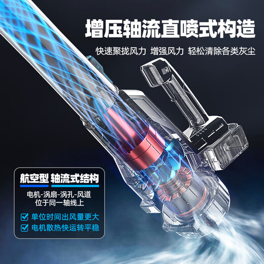 Deyun Batería de litio recargable Selipador de cabello Soot soplador Industrial de alta potencia Polvo Hojas caídas Despateado de nieve Herramientas de granja eléctrica Blue 6 velocidades - Dy Storm Gun 3888tv Tres electricidad y una carga una carga