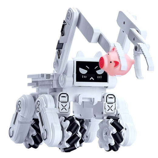 
Fruit fish, horse, horse, robot dog, children's remote control car boys toys, boys birthday gifts, large remote control car robots can clip things, standard version - robot dog remote control car music/Qiqiu official standard configuration