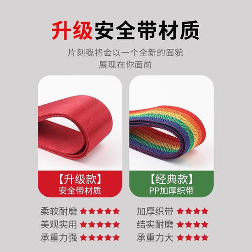 JCZS德国行李箱绑带22托运加固带24旅行箱28寸十字打包捆绑带保护带32 【升级款-不带锁】(十字)蓝色