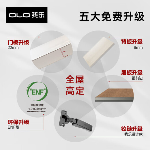 Wile cabinet package, integrated kitchen cabinets, whole house custom-made integrated stove, free boss hood, stove, universal prepayment