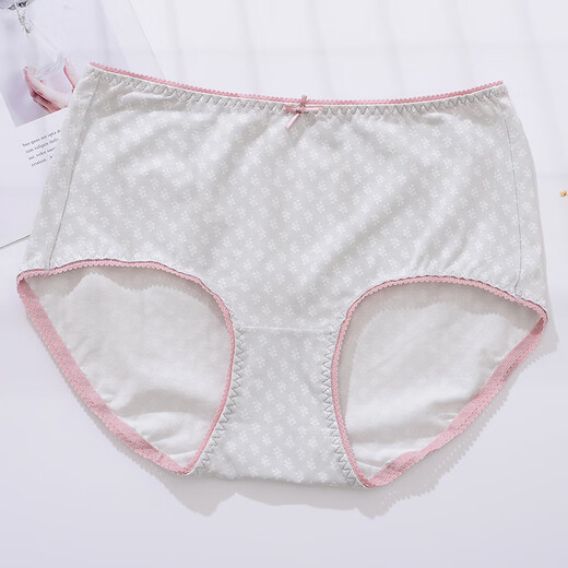 Ropa interior para mujeres mariposa anfen ropa interior de verano algodón de algodón mediano-altura de cintura