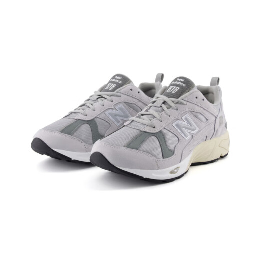 NEW BALANCE NB官方老爹鞋男鞋女鞋简约百搭舒适休闲运动鞋878系列 灰色 CM878MT1 46.5 (脚长30cm)
