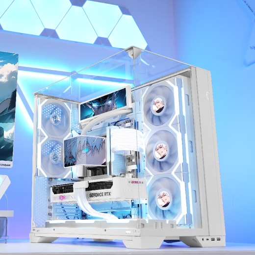 ASUS 5090 D graphics card host 5080 24-period interest-free host Bauhaus sea view room vision 9800x3d DIY desktop game assembly computer complete machine R7 9800X3D+RTX5070TI丨2