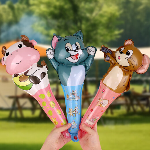 
Extreme space Balloon children's birthday scene layout festive atmosphere decoration pat stick boy and girl party props 20 sets