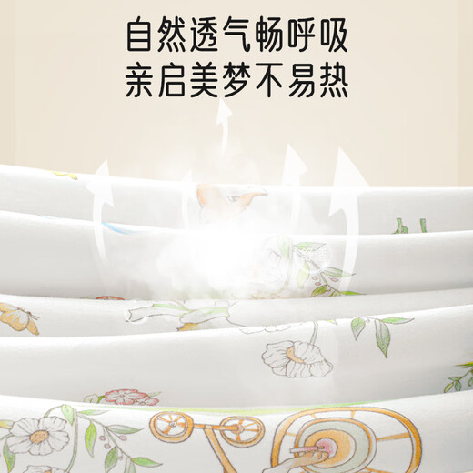 
Aibaoshi baby quilt summer pure cotton newborn swaddle towel baby anti-shocking delivery room bag single rabbit fun cute baby S738