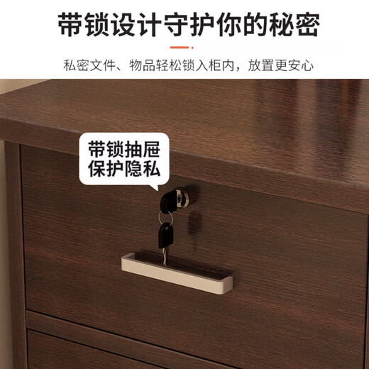 Xinyouliangjia computer desk desktop desk home writing study table adult desk A095 120 five drawers and one door