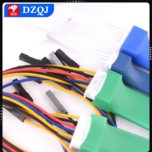 2.54mm 2.0mm program burning test pin spring pin probe STC STM32 ARM microcontroller programming 2.54 pitch 8p diamond head probe with xh2.54 terminal