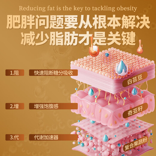 HIEUAILR白芸豆阻断剂减肥减脂肪瘦肚子燃脂全身快速瘦提高代谢不反弹强效
