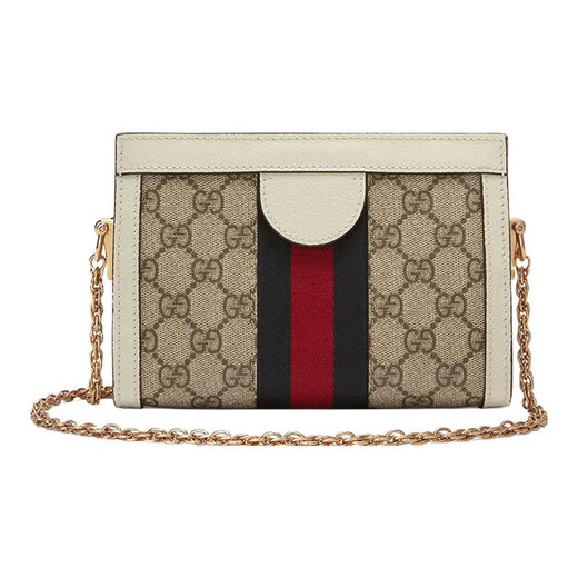 Gucci (Gucci) Bolsa de cadena Ophidia Retro Retro Old Canvas Bolshutch Bagbody Bolshody Bolsas de mujer Blanco 602676-K05NB-9794 Longitud 19*Ancho 6*Altura 14cm