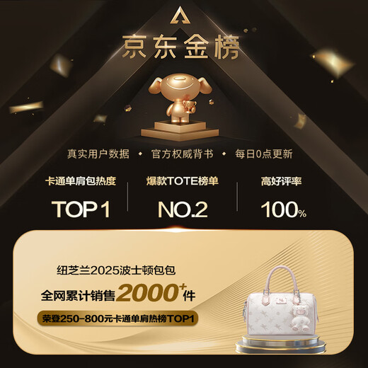 纽芝兰（NUCELLE）沈月同款飞马波士顿包包2025手提女生包包单肩斜挎枕头包生日礼物