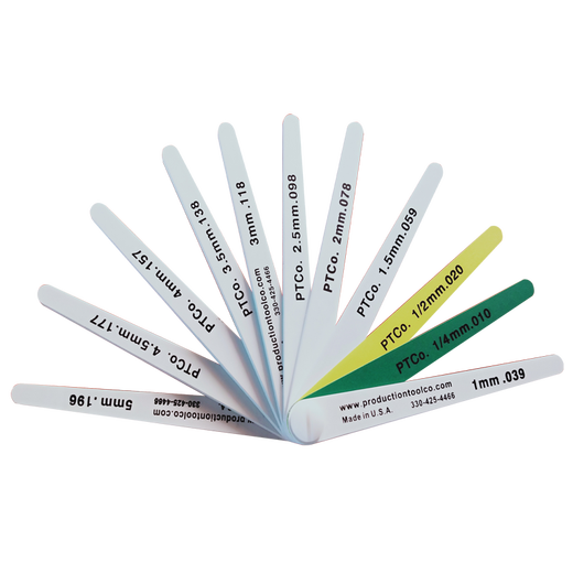 American plastic feeler gauges for automobile industry special measuring gauge 15026 12379 1935 15699