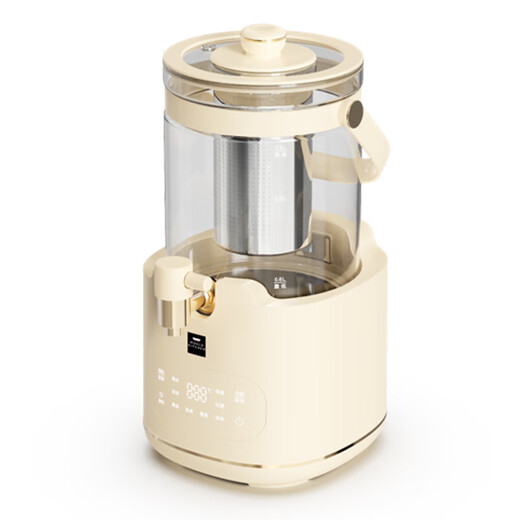 World KitchenCorning health pot 2.8L large capacity all-glass floral tea bucket health kettle faucet health kettle teapot multifunctional flower teapot self-use gift gift tea leakage 2.8L