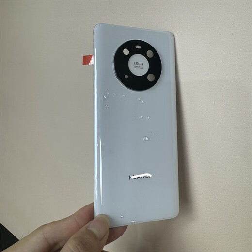 华为（HUAWEI）【品牌原装】适用于mate40手机后盖e玻璃40pro原装后壳 Mate40/40E后盖【亮黑色】 全原全新带镜框
