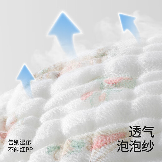 Betis diaper baby washable cotton gauze newborn urine mustard pocket cotton gauze fairy tale + forest 4 pack XL size