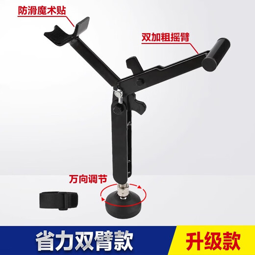 Gongma motorcycle lifting frame portable motorcycle universal bracket GSX250 rear wheel single rocker lifting axle nail lifter upgraded labor-saving double-arm version