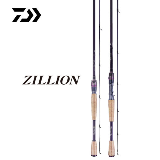 达亿瓦（DAIWA）ZILLION子龙竞技远投碳素路亚竿 682m 川村-LFS(2.03m中软调直柄)