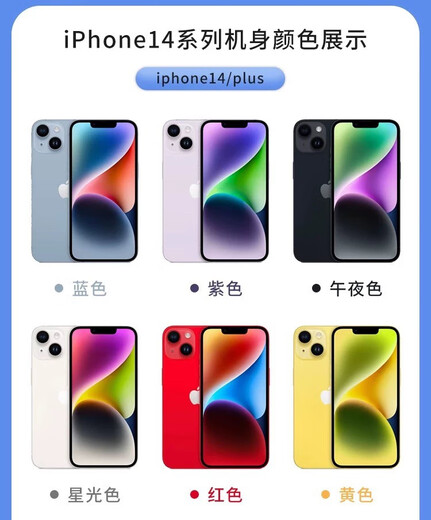 MIiPhone 14双卡5G国行14plus手机12pro Max通12p 12创意配件 蓝色 套餐二苹果12128GB