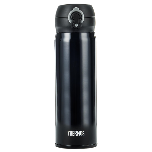 膳魔师（THERMOS）保温杯不锈钢水杯儿童男女士杯子车载水杯生日礼物定制团购JNL 亮黑色 500ml
