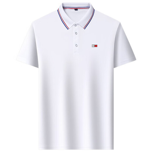 Vancl Lei Jun empfiehlt 25 neue Modelle für das kurzärmelige T-Shirt von Männern für den Sommer für ein verdünntes Vater im mittleren Alter lose T-Shirt 698 Navy XH [komfortable Baumwolle] 2xl 180150-165jin [Jin gleich 0,5 kg] Verschleiß tragen