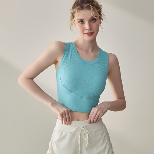 Shercehman sports underwear women's beautiful back waist yoga suit vest integrated running shock-proof wear fitness bra bra summer