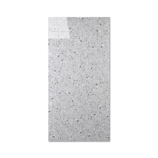 Dengyu Whole Body Bright Light Terrazzo Tiles en céramique 600x1200 Chaîne de vêtements de restauration Bureau de bureau Hôtel Tiles de plancher Q12609 7501500