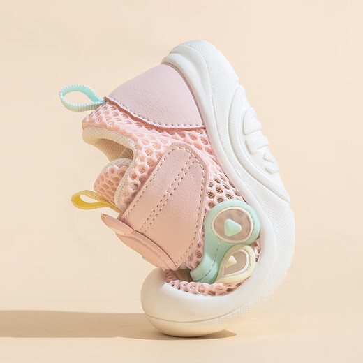 Tombeck Baby Baby Shoes Shoes Summer Soft Sole Breathable Funcional Sandals Caterpillar Sandals Hombres y mujeres zapatos de bebé Pink 16
