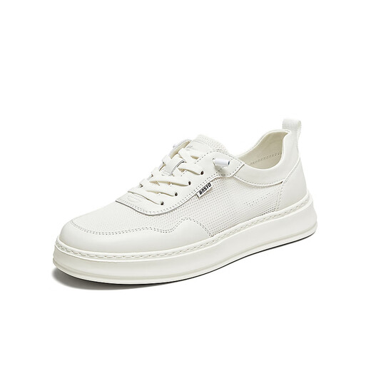 Mejor 2025 Summer Shopping Mall Nuevo zapatos deportivos al aire libre transpirables zapatos de casualidad de hombres gruesos w9859bm5 blanco 42