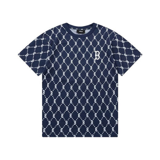 MLB Couple T-shirt à manches courtes Summer Diamond Impression complète Presbyterian Zhang Linghe Même homme à manches et femmes à manches mi-manche DT-9901 CRAME S