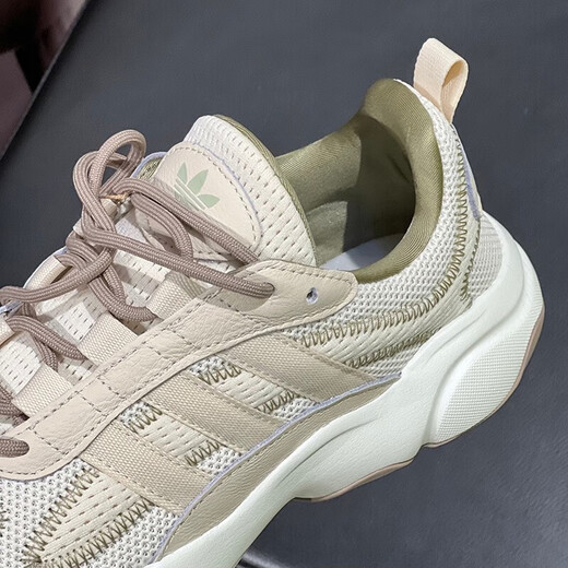 
Adidas (adidas) Clover men's shoes for women's shoes for summer sports shoes mesh breathable running shoes retro dad shoes casual shoes JQ3927 store manager recommendation/Hanyu white green 39