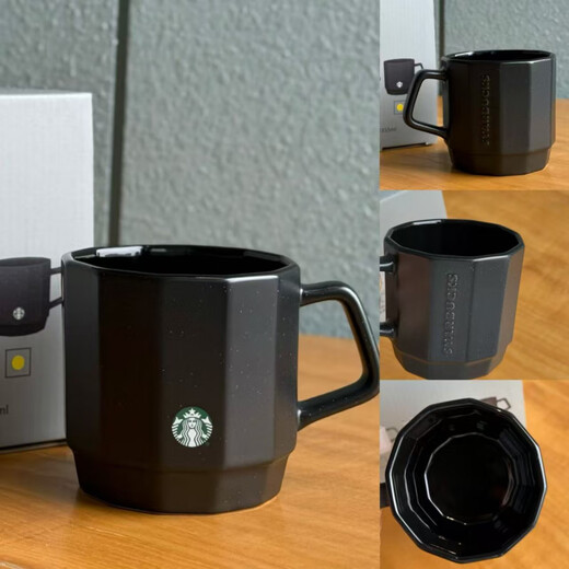 Starbucks Cup Classic Minimalist Style Spotted Glaze Solid Color Retro Ceramic Mark Glass Stainless Steel Insulated Water Cup 460ml Minimalist Style Stainless Steel Retro Insulated Cup