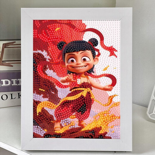 Yingtang Nezha: Devil Child's Dabled's Dabled Sea Ao Bing Diamond Stick