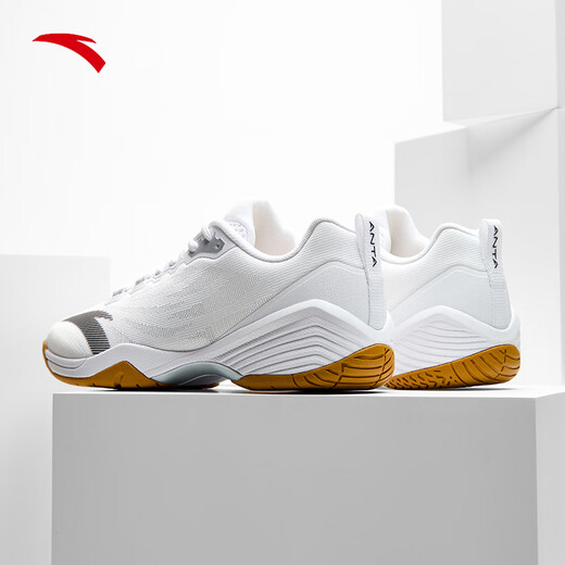 Anta badminton shoes men's and women's shoes summer new table tennis badminton shoes breathable wear-resistant rubber sole TPU torsion-resistant support
