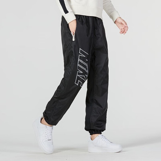 Nike (Nike) Pantalones de chándal pantalones para hombres 2023 Summer NUEVO Pantalones de entrenamiento Carry Carry Woven Fashion Bosts DQ6189-010/Velvet Inner 2XL