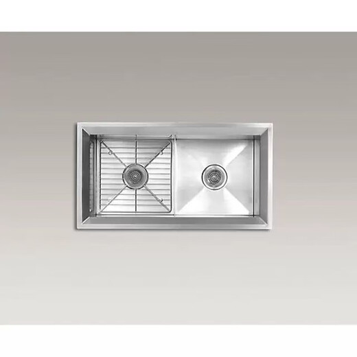Kohler K-3881388397830t-FP-NA Slee Cocina Fregadero de cocina Single y doble cocina K-3881T-F/P-NA