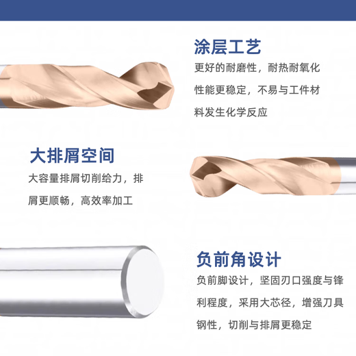 55 Bronze drill 13 25mm decimal point 55 degree tungsten steel drill solid carbide twist drill super hard drill 16.0*40*80