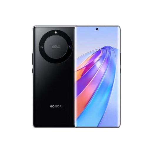 荣耀x40手机骁龙695处理器OLED曲面屏5100mAh大容量120Hz备用手机 皓月黑 8GB+256GB