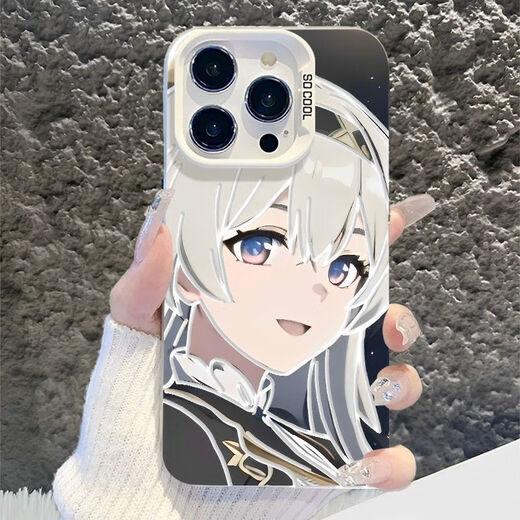 Maomanjian Genshin Impact Firefly applicable to iQOO13 mobile phone case iQOOZ9TURBO set 12/11/Neo9 women's 11s/10/8 Color silver shell-white-753 Genshin Impact Firefly 1 VIVOIQOONEO5