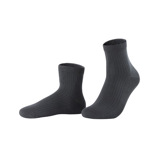 Youngor Socks Men's Four Seasons Socks Selected 32 Count Xinjiang Combed Cotton Men's Socks Triple Socks 7 Colors Dark Gray YNWZ930015CFQ One Size